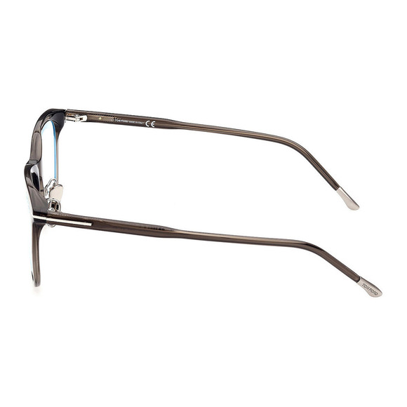NWT Tom Ford FT5776-D Grey Rectangle 53mm Eyeglasses main image 3